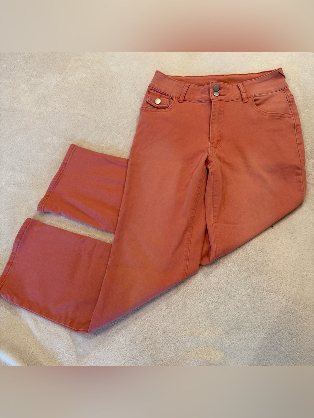Women’s peach jeans